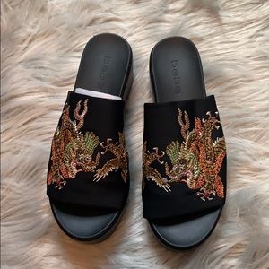 Bebe platform sandals